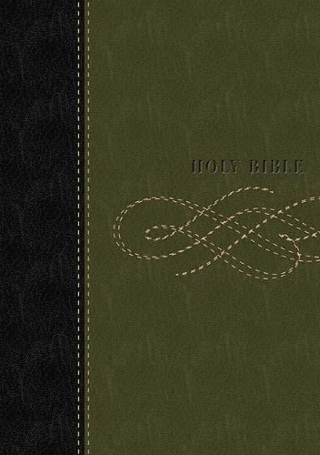 Stock image for Holy Bible: King James Version, Black/Green LeatherSoft, Giant Print Reference, Personal Size for sale by GoldBooks