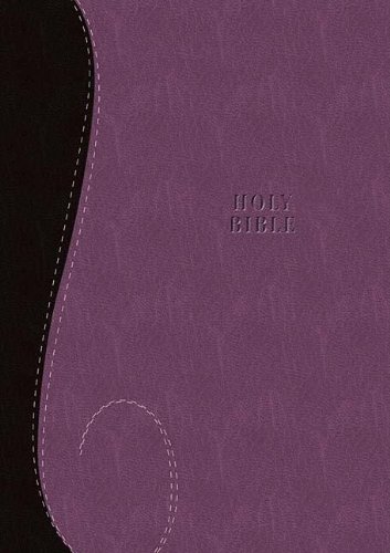 Imagen de archivo de Holy Bible: King James Version, Black Purple Leathersoft, Giant Print, Reference a la venta por HPB-Emerald