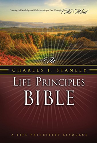 Beispielbild fr The Charles F. Stanley Life Principles Bible: New American Standard Version zum Verkauf von GF Books, Inc.