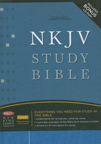 9780718025618: NKJV Study Bible: New King James Version, Pacific Blue, Study Bible