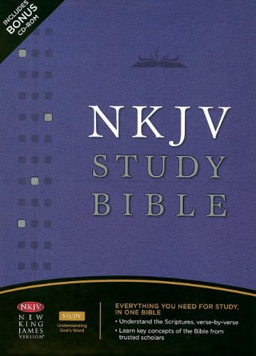 Stock image for Study Bible-NKJV [With CDROM] for sale by ThriftBooks-Dallas