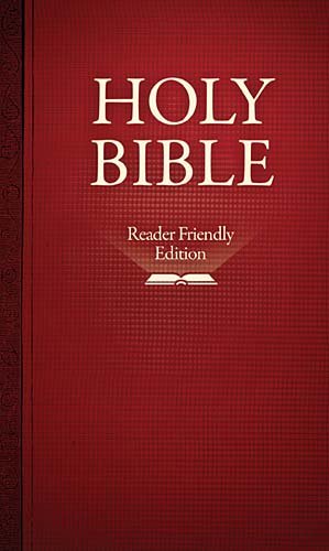 9780718027018: Holy Bible: Red, Reader Friendly Edition