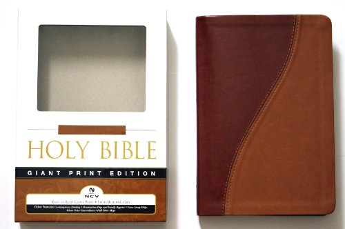 THE HOLY BIBLE Giant Print Edition New Century Version - No Author