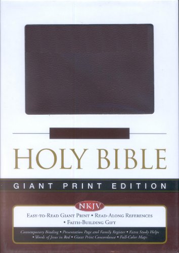 9780718027872: Title: NKJV Giant Print Print Reference Bible
