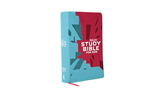 9780718032470: NKJV Study Bible for Kids Pink/Teal Cover: The Premier NKJV Study Bible for Kids