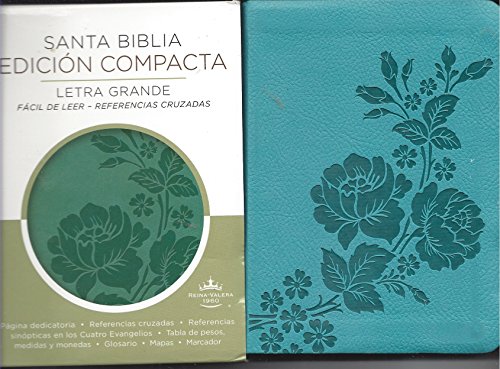 9780718039325: Santa Biblia Edicion Compacta Reina Valera 1960 Texto Turquesa