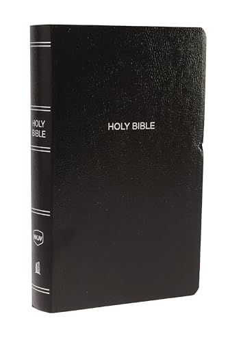 Stock image for NKJV, Gift and Award Bible, Leather-Look, Black, Red Letter, Comfort Print: Holy Bible, New King James Version for sale by Half Price Books Inc.