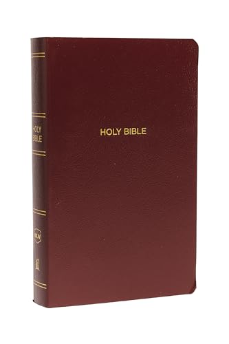 

NKJV, Gift and Award Bible, Leather-Look, Burgundy, Red Letter Edition, Comfort Print: Holy Bible, New King James Version