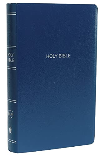 Beispielbild fr NKJV, Gift and Award Bible, Leather-Look, Blue, Red Letter, Comfort Print zum Verkauf von Blackwell's