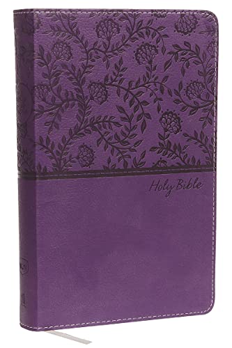 Stock image for NKJV, Deluxe Gift Bible, Leathersoft, Purple, Red Letter, Comfort Print: Holy Bible, New King James Version for sale by SecondSale