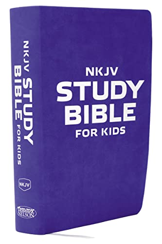 Beispielbild fr NKJV, Study Bible for Kids, Flexcover: The Premier NKJV Study Bible for Kids zum Verkauf von HPB-Blue