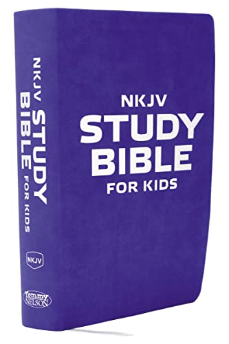 Imagen de archivo de NKJV, Study Bible for Kids, Flexcover: The Premier NKJV Study Bible for Kids a la venta por HPB-Blue