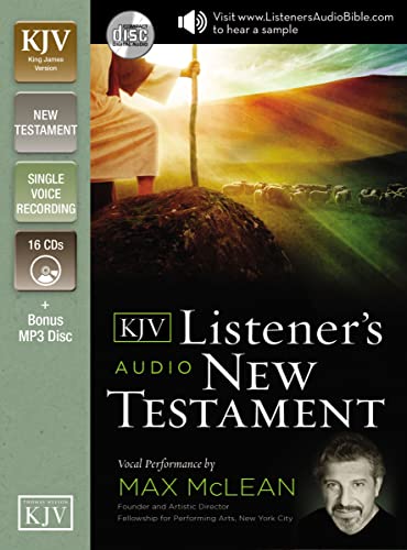 Stock image for The KJV Listener's Audio New Testament: Vocal Performance by Max Mclean for sale by Revaluation Books