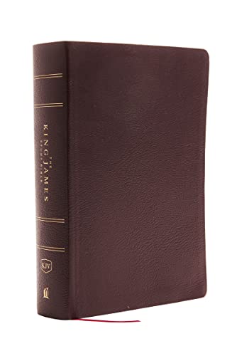 Beispielbild fr KJV, The King James Study Bible, Bonded Leather, Burgundy, Red Letter, Full-Color Edition: Holy Bible, King James Version zum Verkauf von Sunshine State Books