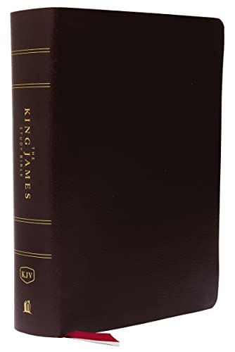 9780718079802: KJV, The King James Study Bible, Bonded Leather, Burgundy, Thumb Indexed, Red Letter, Full-Color Edition: Holy Bible, King James Version