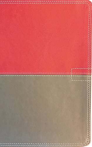 Beispielbild fr The NKJV Study Bible, Personal Size, Leathersoft, Pink/Gray, Red Letter, Full-Color Edition zum Verkauf von Patrico Books
