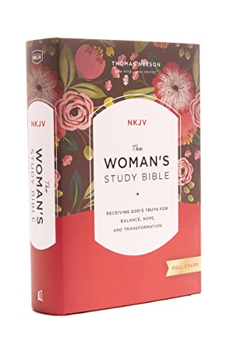 Imagen de archivo de NKJV, The Woman's Study Bible, Hardcover, Red Letter, Full-Color Edition a la venta por Pingpong Bookshop