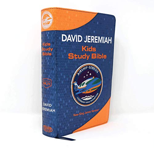 Imagen de archivo de NKJV: Airship Genesis Kids Study Bible: TechTile Leather Edition a la venta por Half Price Books Inc.