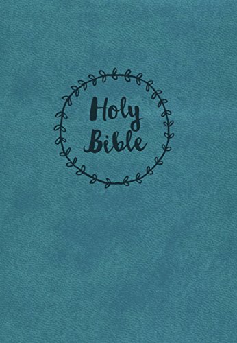 9780718092177: NKJV, Reference Bible, Compact, Large Print, Leathersoft, Blue, Red Letter Edition