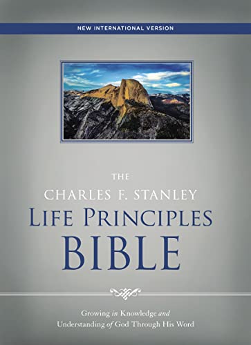 Beispielbild fr NIV, The Charles F. Stanley Life Principles Bible, Hardcover: Holy Bible, New International Version zum Verkauf von HPB-Emerald