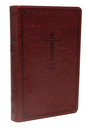 Beispielbild fr KJV Holy Bible: Deluxe Gift, Brown Leathersoft, Red Letter, Comfort Print: King James Version (Leather) zum Verkauf von Grand Eagle Retail