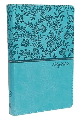 Stock image for KJV, Deluxe Gift Bible, Leathersoft, Teal, Red Letter, Comfort Print: Holy Bible, King James Version for sale by Big River Books