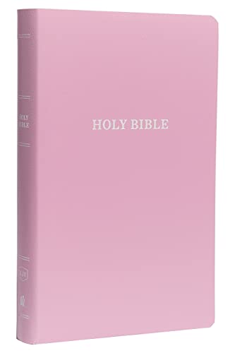 9780718097950: KJV, Gift and Award Bible, Leather-Look, Pink, Red Letter, Comfort Print: Holy Bible, King James Version