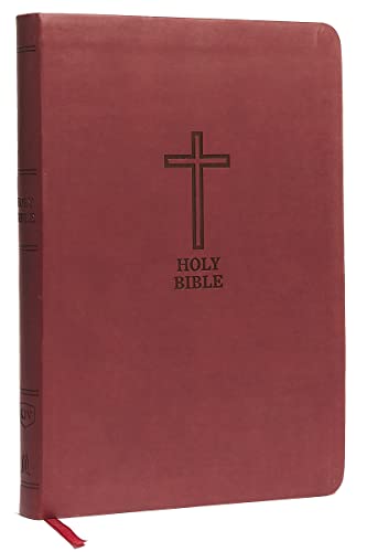 Stock image for KJV, Value Thinline Bible, Large Print, Imitation Leather, Burgundy, Red Letter Edition for sale by Kennys Bookshop and Art Galleries Ltd.