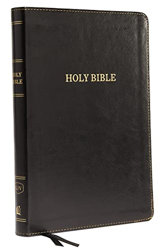 9780718098070: KJV Holy Bible: Large Print Thinline Bible, Black Leathersoft, Red Letter, Comfort Print: King James Version