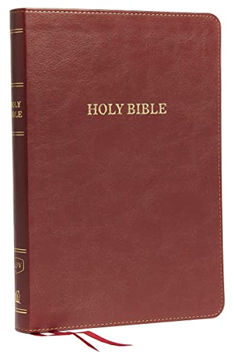 9780718098131: KJV, Thinline Bible, Large Print, Leathersoft, Burgundy, Red Letter Edition, Comfort Print: Holy Bible, King James Version [Idioma Ingls]