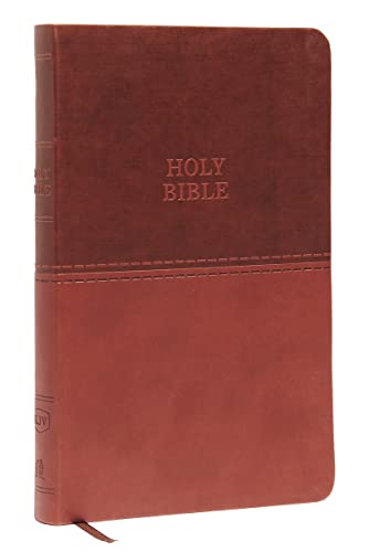 Stock image for KJV, Value Thinline Bible, Standard Print, Imitation Leather, Brown, Red Letter Edition: Holy Bible, King James Version for sale by Kennys Bookshop and Art Galleries Ltd.