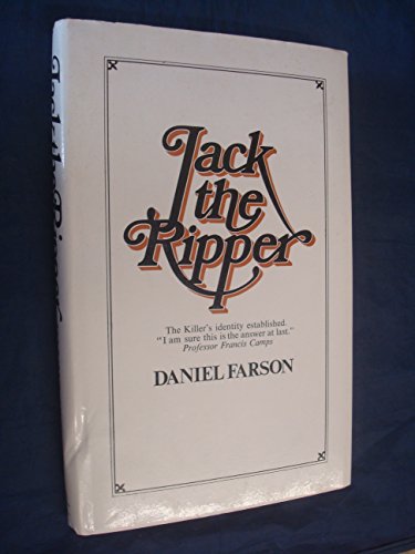 Stock image for Jack the Ripper for sale by WorldofBooks