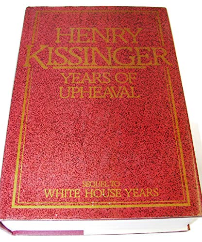 Beispielbild für Years of Upheaval, 1973-77 zum Verkauf von Hippo Books