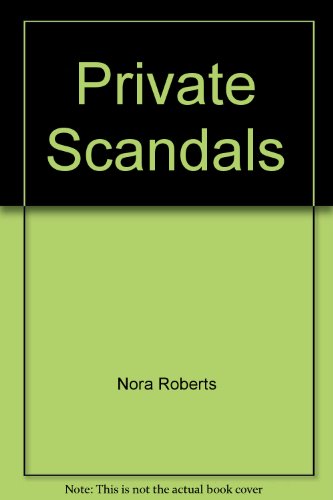 Beispielbild fr Private Scandals zum Verkauf von Wonder Book