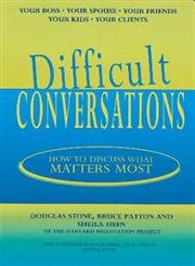 Beispielbild fr Difficult Conversations: How to Discuss What Matters Most zum Verkauf von Wonder Book