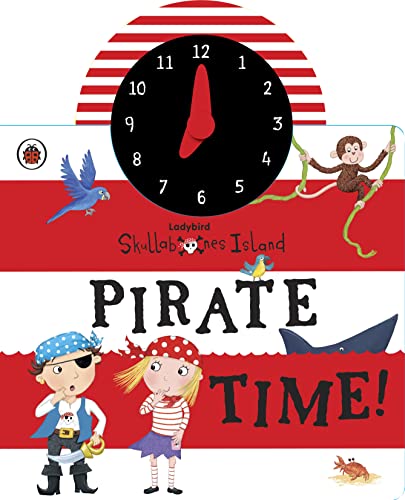 Beispielbild fr Ladybird Skullabones Island: Pirate time! Clock book zum Verkauf von WorldofBooks