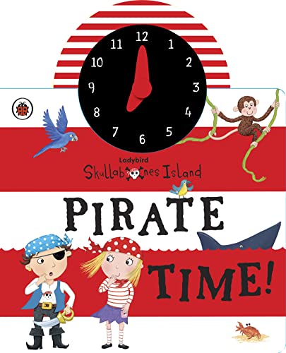 Stock image for Ladybird Skullabones Island: Pirate time! Clock book for sale by WorldofBooks