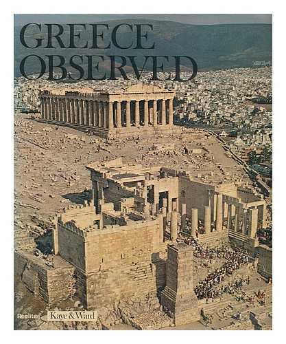Beispielbild fr Greece Observed zum Verkauf von WorldofBooks