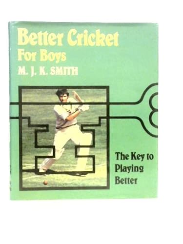 Beispielbild fr Better Cricket zum Verkauf von Reuseabook