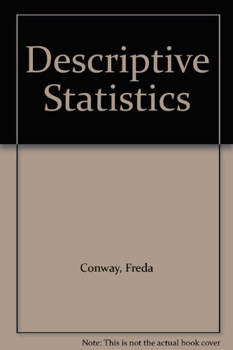 Stock image for Descriptive Statistics for sale by G. & J. CHESTERS