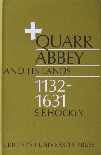 Beispielbild fr QUARR ABBEY AND ITS LANDS: 1132-1631. zum Verkauf von Burwood Books