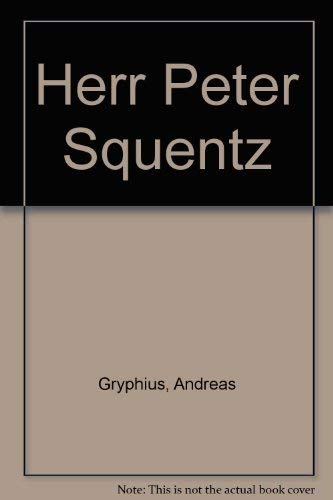 Stock image for Herr Peter Squentz for sale by Better World Books Ltd