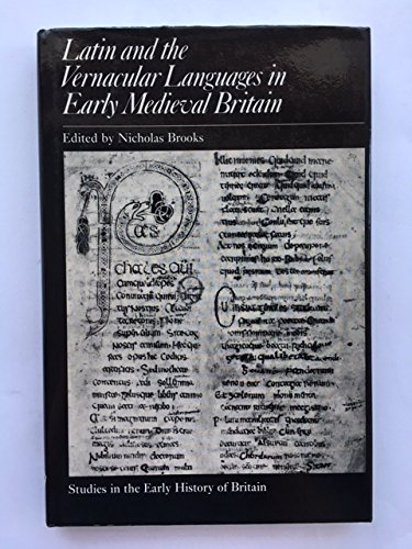 Stock image for Latin and the Vernacular Languages in Early Medieval Britain for sale by Hackenberg Booksellers ABAA