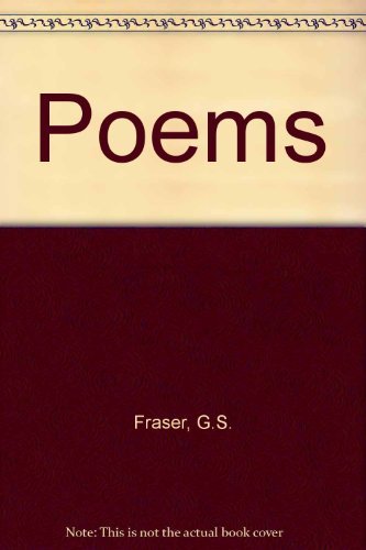 Imagen de archivo de Poems of G.S. Fraser a la venta por Alplaus Books