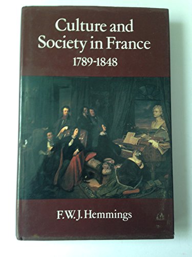 Stock image for Culture and Society in France, 1789-1848 for sale by WorldofBooks