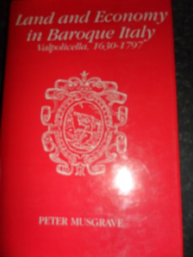 Imagen de archivo de Land and Economy in Baroque Italy a la venta por Books From California