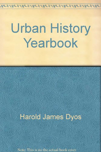 9780718560768: Urban History Yearbook