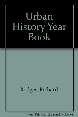 Stock image for Urban History Year Book for sale by Lady Lisa's Bookshop