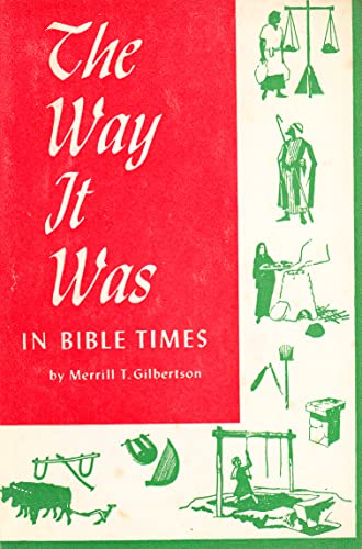 Stock image for Way it Was in Bible Times for sale by WorldofBooks