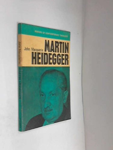 Beispielbild fr Martin Heidegger zum Verkauf von WorldofBooks